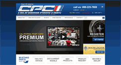 Desktop Screenshot of calponycars.com